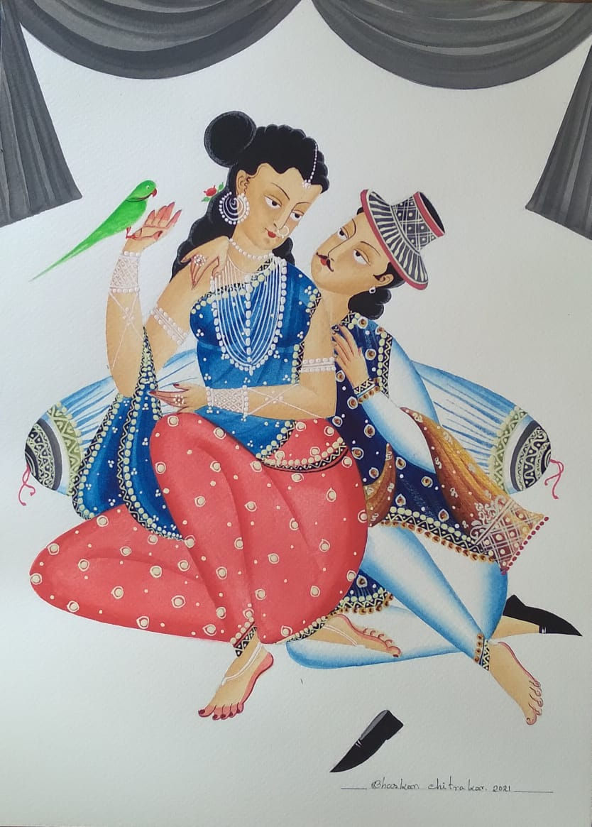 Babu Bibi romance and Parrot