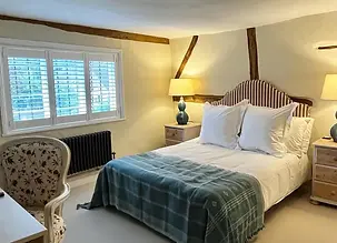 Double Striped Custom Headboard