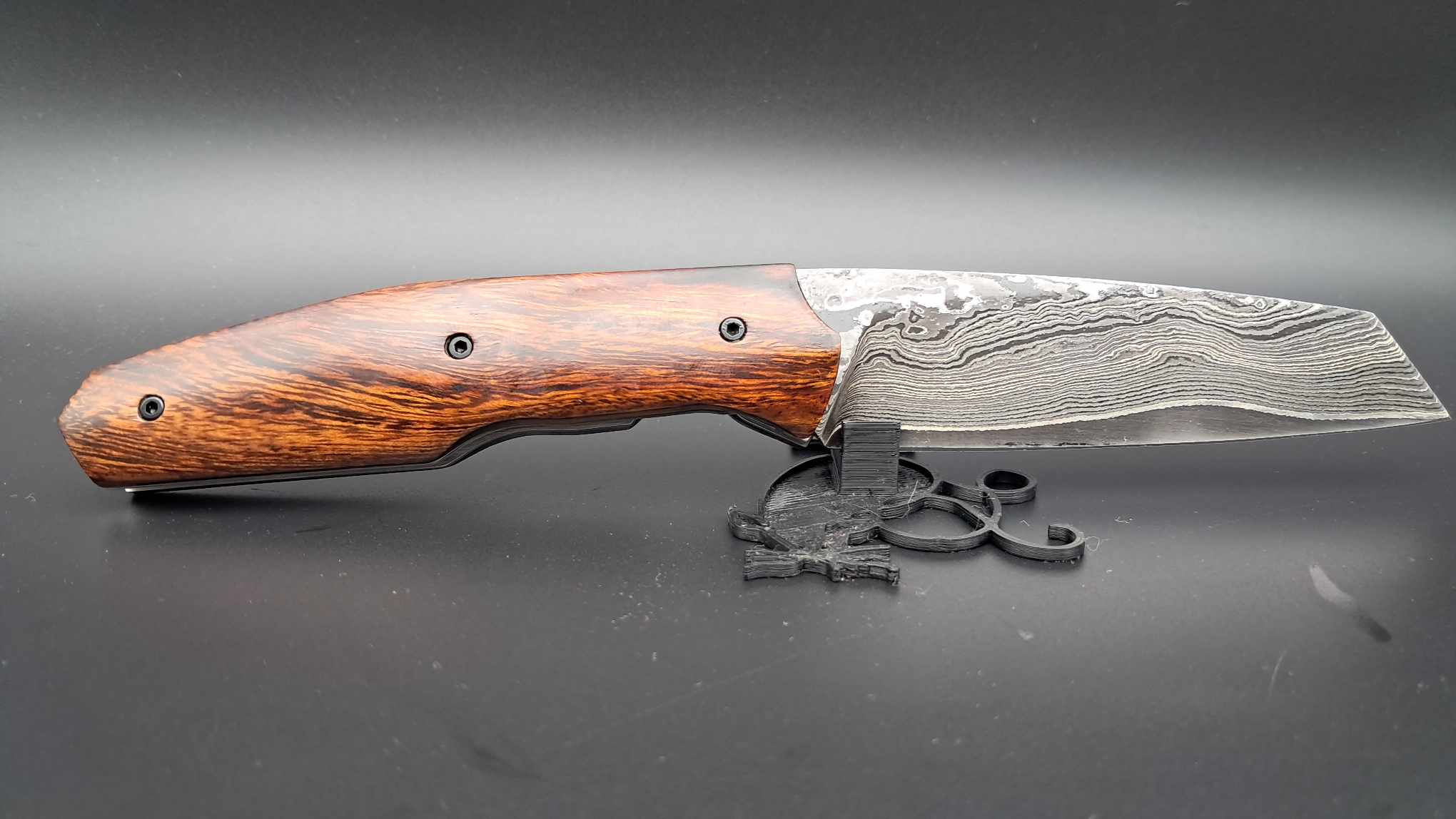 Taïk Damas Sandwich - manche en Bois de fer