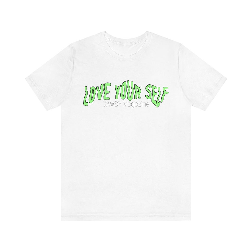 Thumbnail: GAWSY "Love Your Self" T-shirt in Green