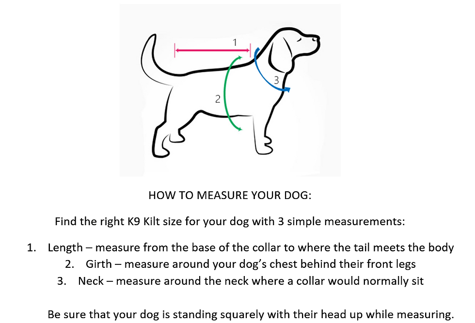 Thumbnail: Handmade Tartan Dog Kilt