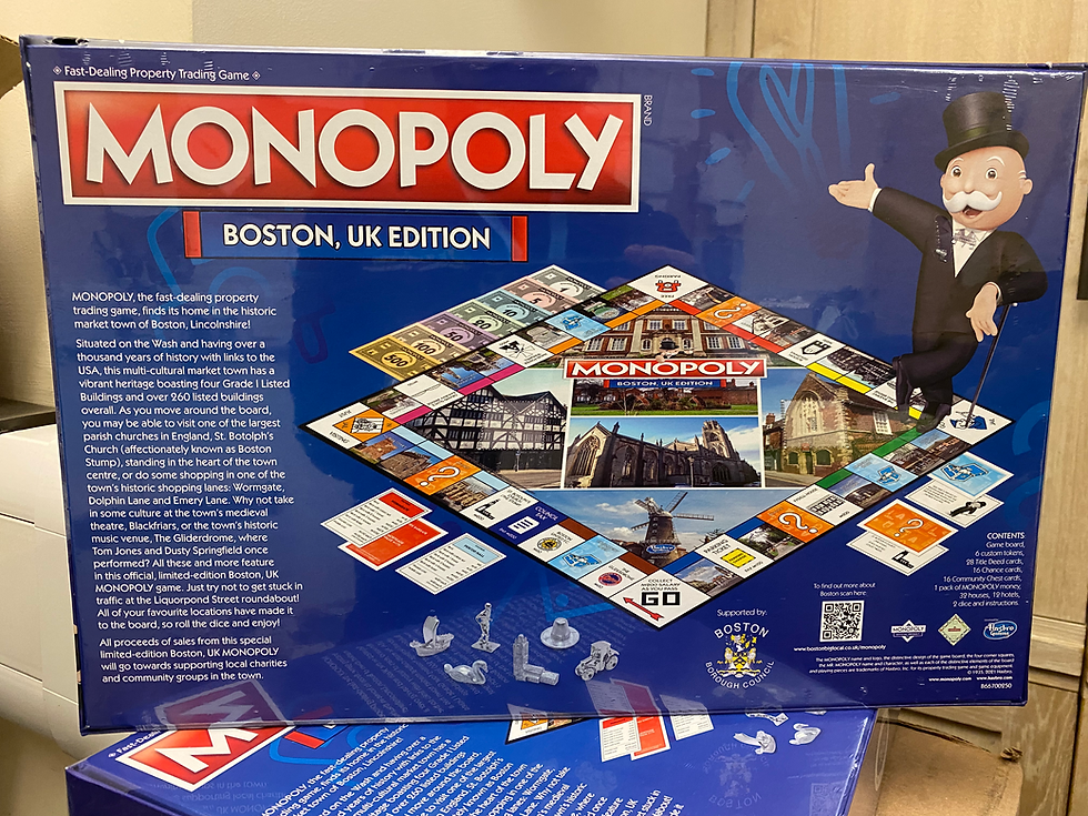 Thumbnail: Boston, UK Edition, Monopoly Game