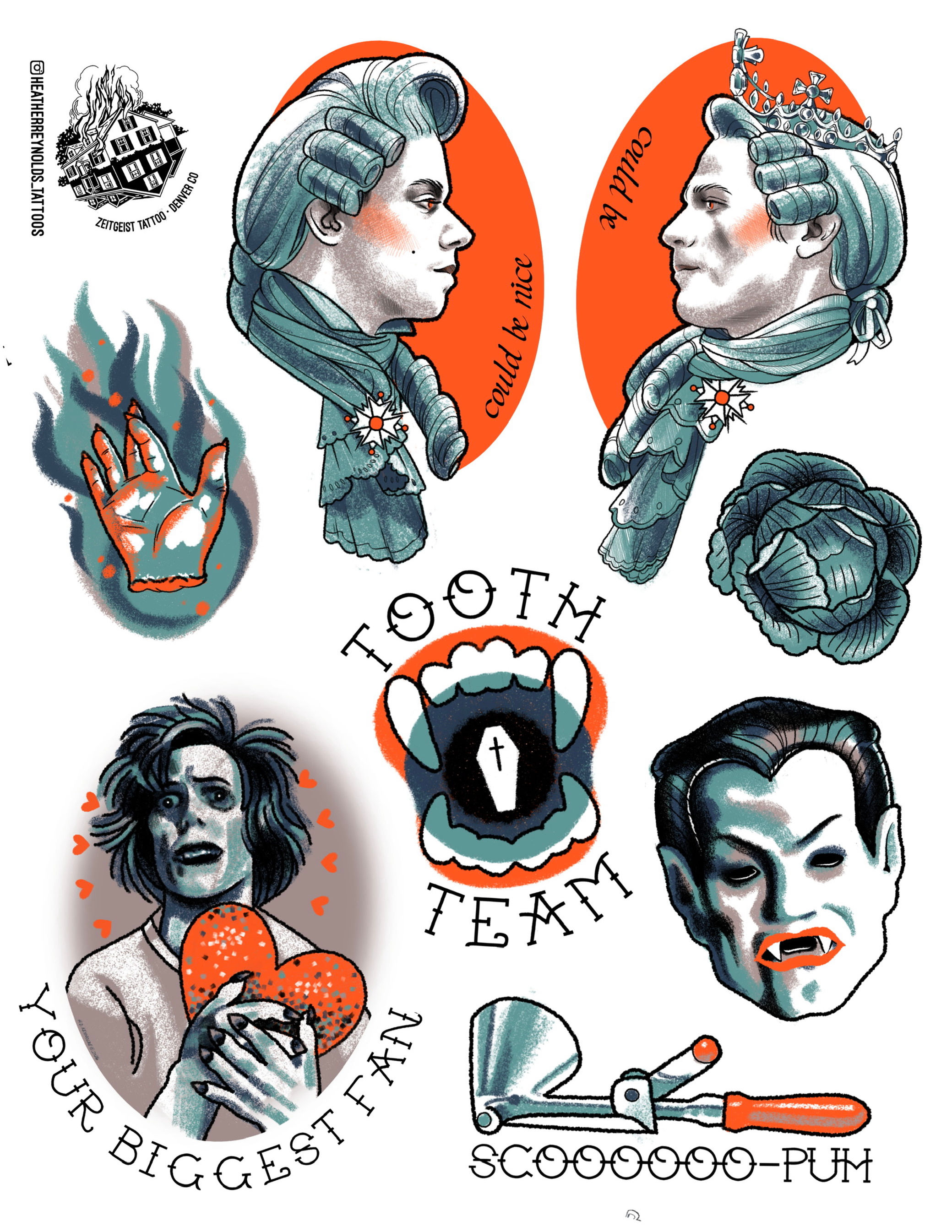 5” x 7” Vinyl Lestat Sticker Sheet