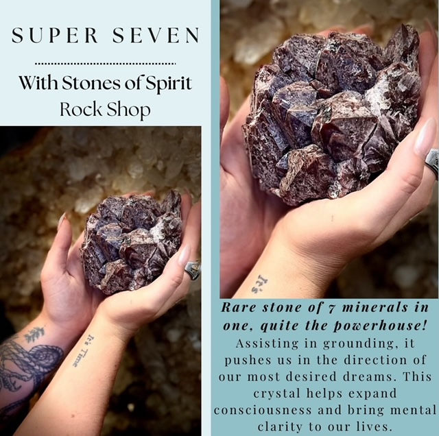 Super 7 ~ The Crystalline Powerhouse