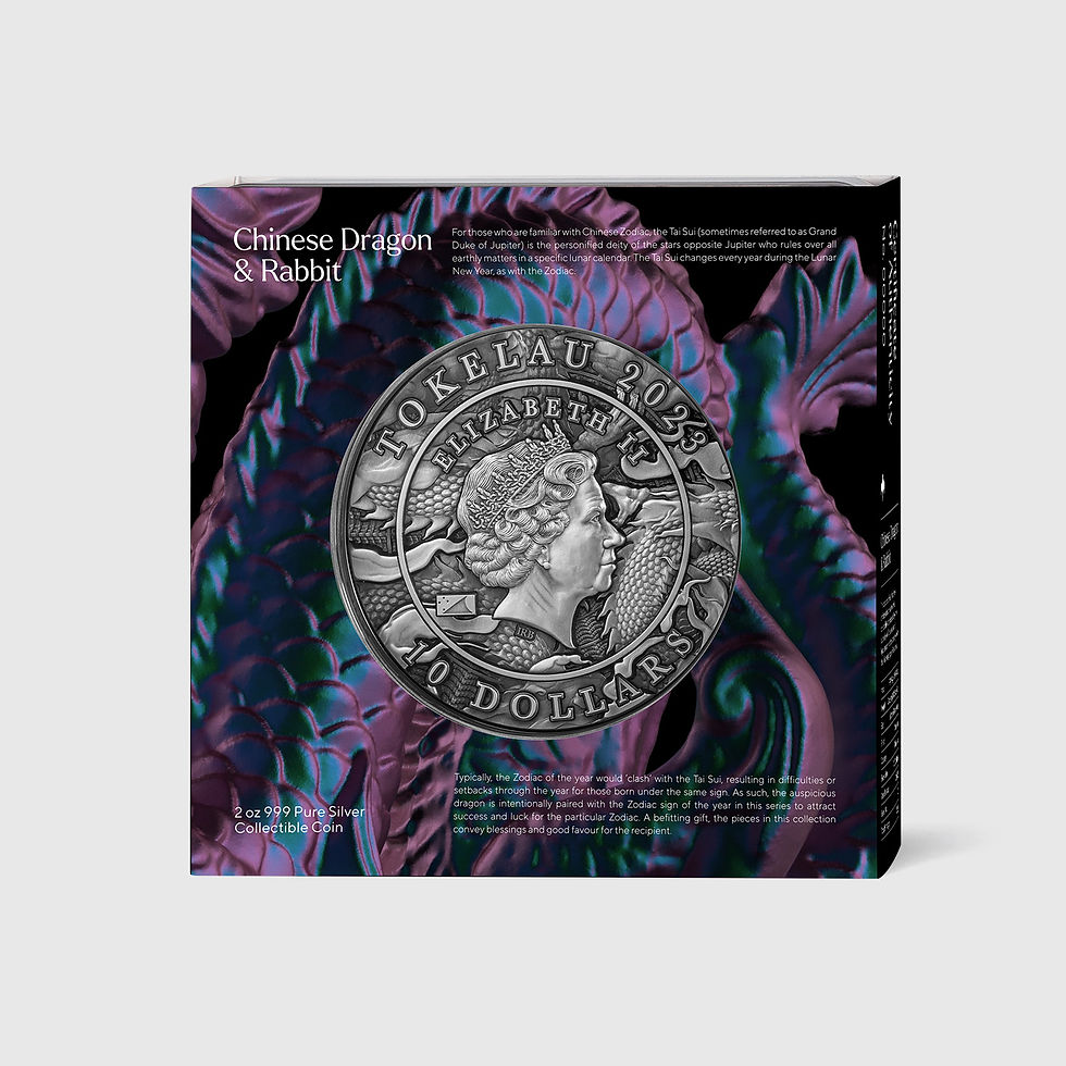 Thumbnail: 2023 CHINESE DRAGON & RABBIT 2oz