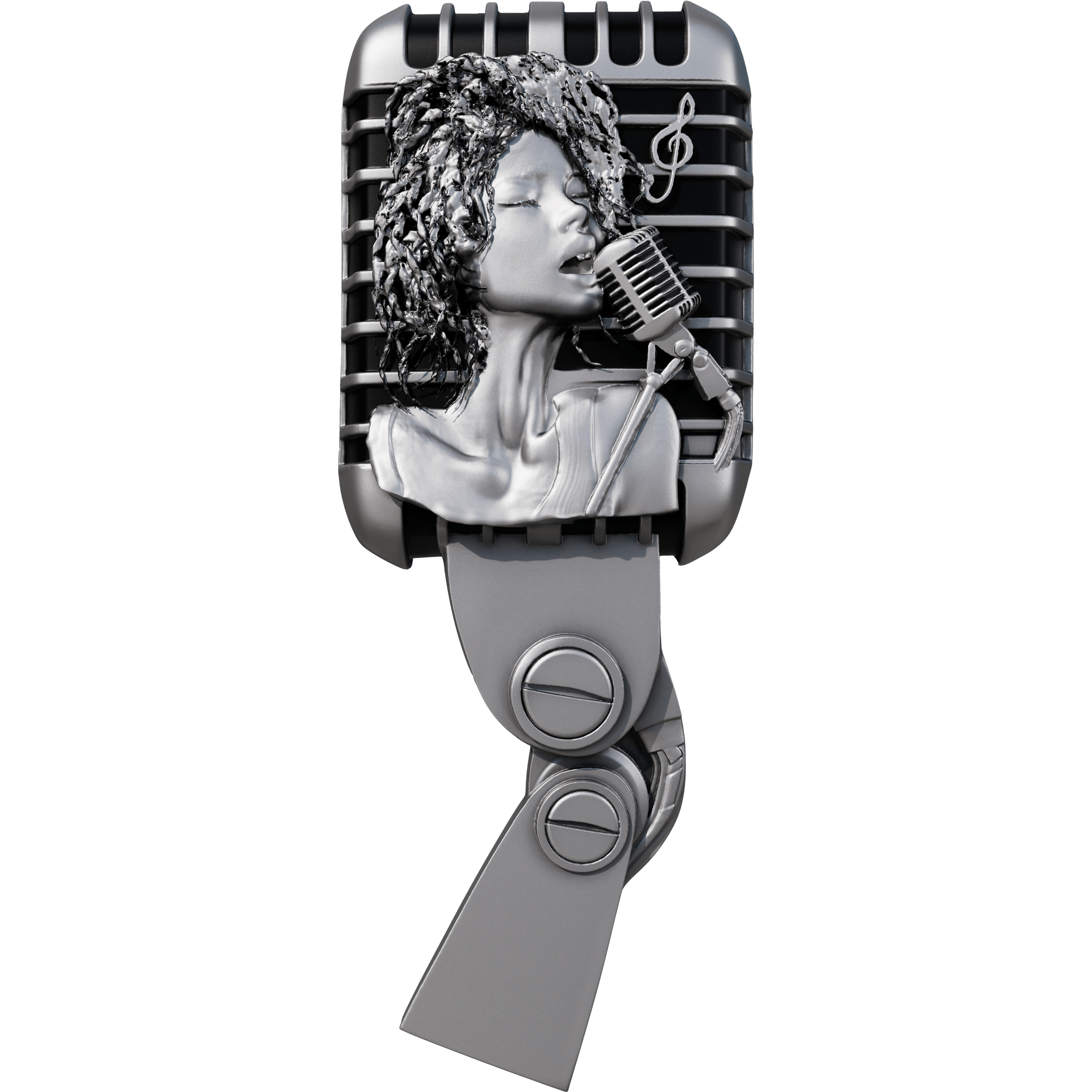 VOICES OF MUSIC SERIES – JAZZ SOUL 2oz Silver Coin 2000 Francs Cameroun 2025