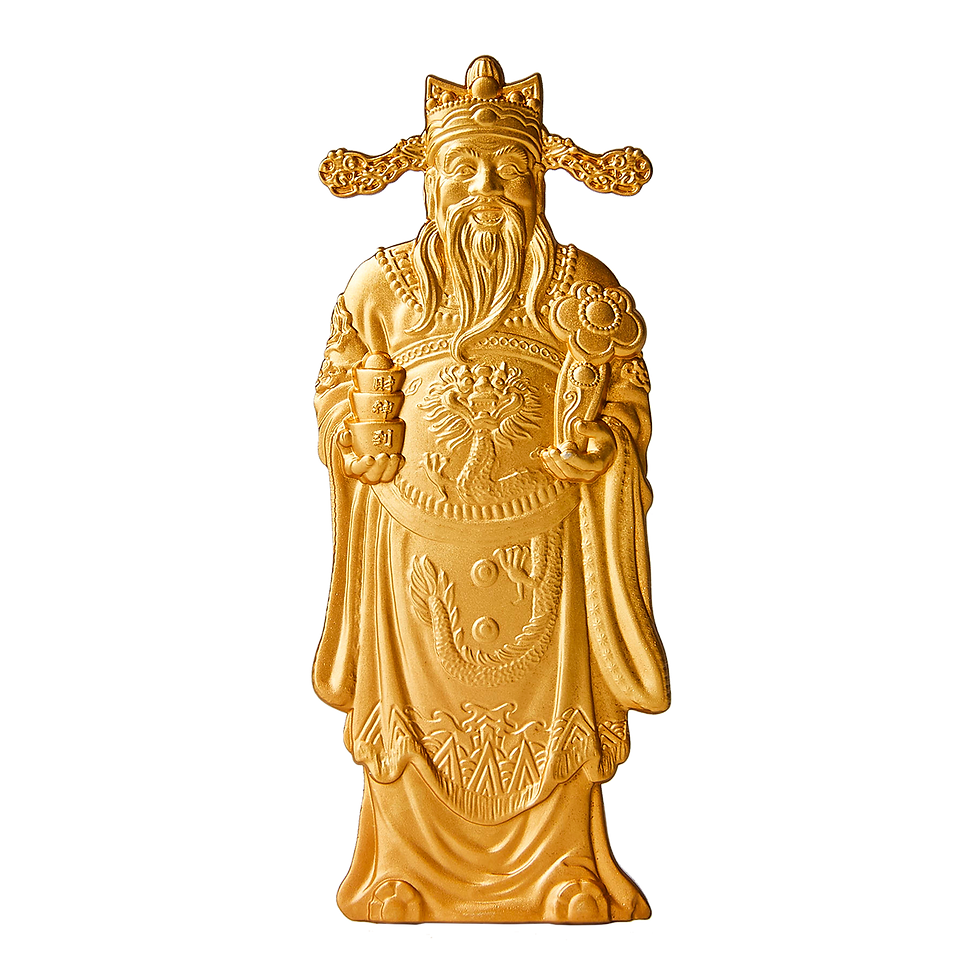 财神 GOD OF WEALTH (GOLD) 2oz Pure
