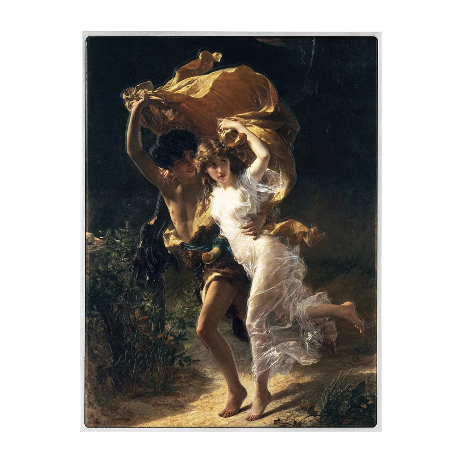 THE STORM 1880 BY PIERRE AUGUSTE COT - 2.5oz Silver Coin