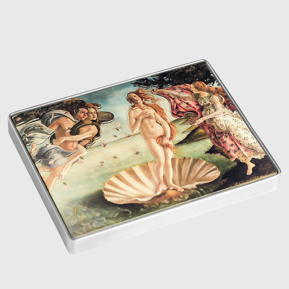 Thumbnail: BIRTH OF VENUS 1486 BY SANDRO BOTTICELLI - 1oz Silver Coin