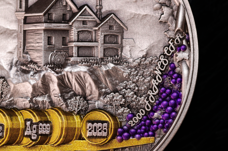 Thumbnail: GOD OF WINE DIONYSUS - Silver 2oz Pure