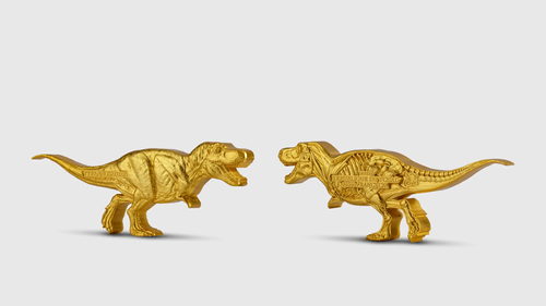 Tyrannosaurus Rex　通常版 Gold　version セット Jurassic World Hybrid FX TYRANNOSAURUS T REX Dinosaur 40cm