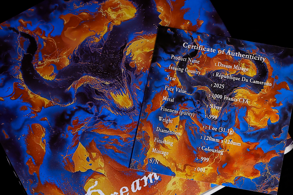 Thumbnail: DREAM MIRAGE  - 1oz Silver Coin