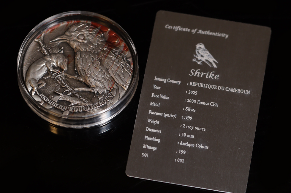 Thumbnail: THE SHRIKE - Silver 2oz Pure