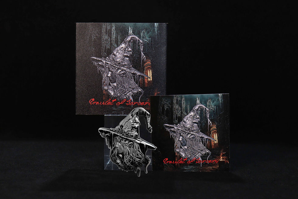 Thumbnail: AMULET OF SORCERY - 2oz Silver Coin 2000 Francs Cameroun 2025