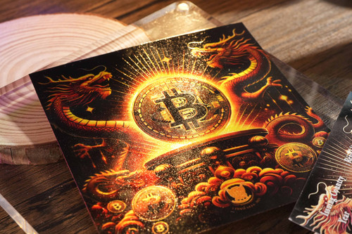 BITCOIN GOD OF WEALTH 1oz Silver Coin 1000 Francs CFA Cameroon