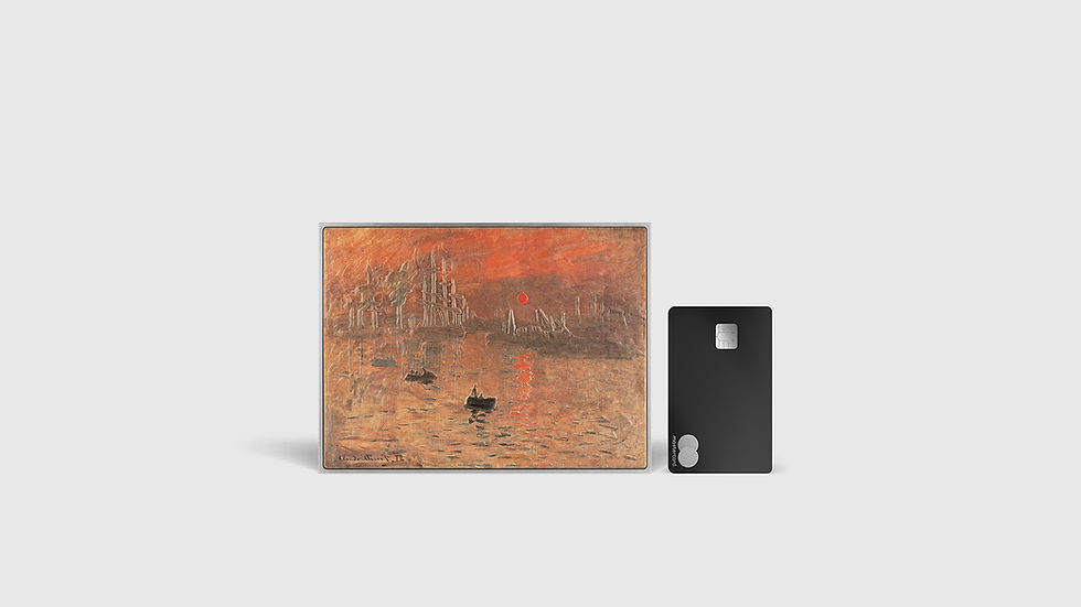 Thumbnail: IMPRESSION, SUNRISE 1872 BY CLAUDE MONET 2.5 OZ SILVER COIN
