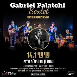 Gabriel Palatchi Sexteto show Enero 14 en Terminal 4