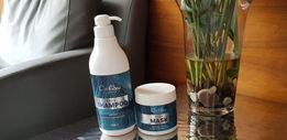 Quieres restaurar tu cabello en tu casa con productos profesionales ? Orchidea con su Serie SHEA tie