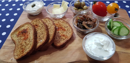 Pan de lino de la empresa alimenticia Bikurim Mazon Umaafe : ¡delicioso! + receta