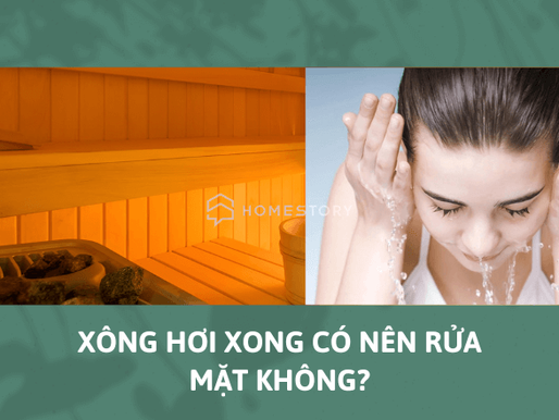 Xông Hơi Xong Có Nên Rửa Mặt? Giải Đáp Từ Chuyên Gia Da Liễu
