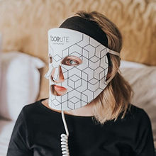 Facelite mask glowing