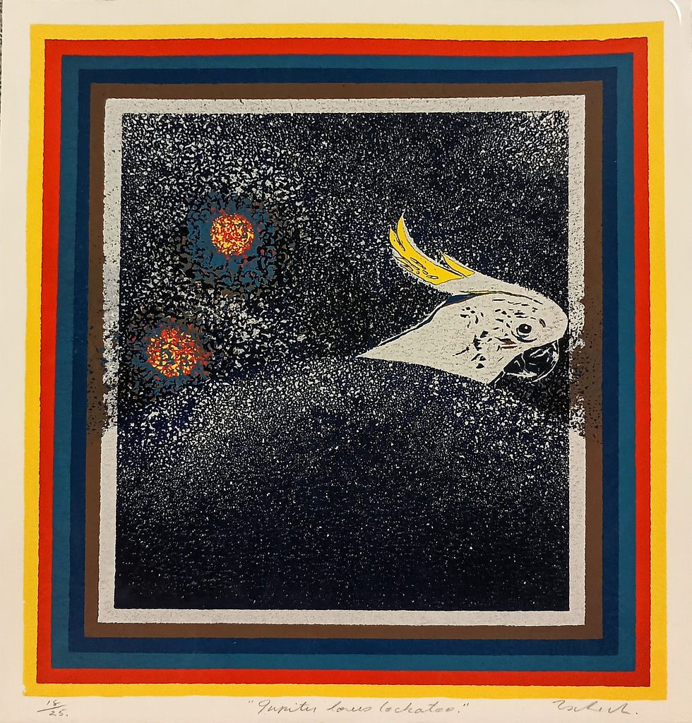 Product: Mykal Zschech - "Jupiter Loves Cockatoo"