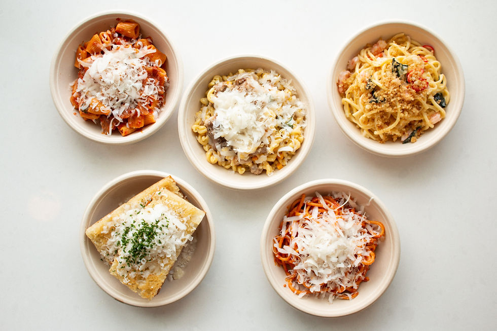 Fresh pasta made daily