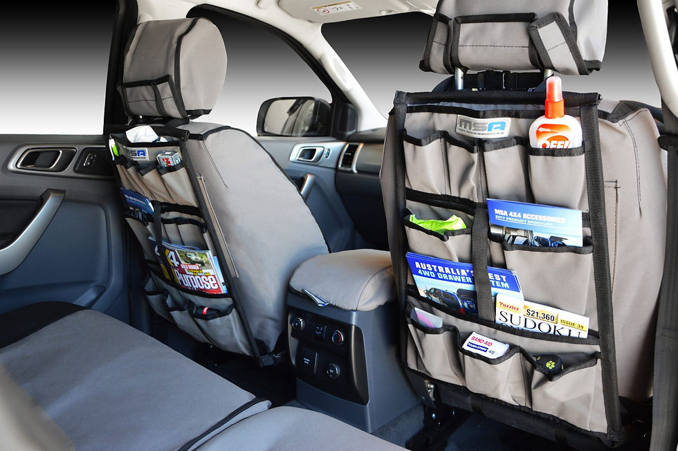 Thumbnail: MSA SEAT ORGANISER HEAVY DUTY CANVAS