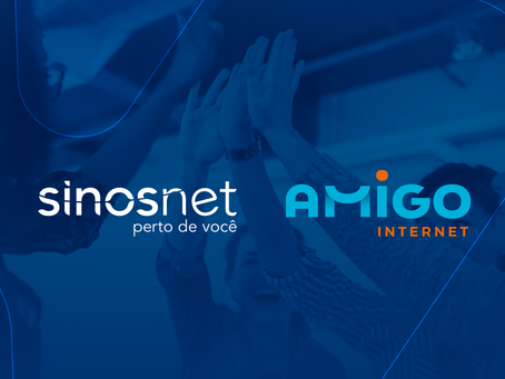 Sinosnet une forças com Amigo Internet