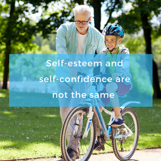 Understanding the difference between self-esteem and self-confidence.