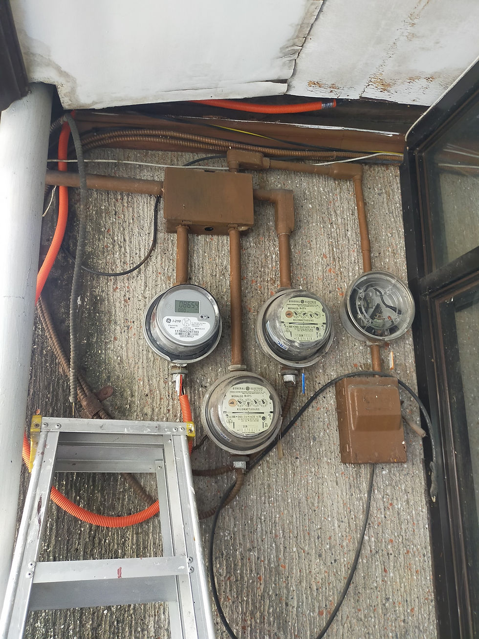 Service entrance cable repair