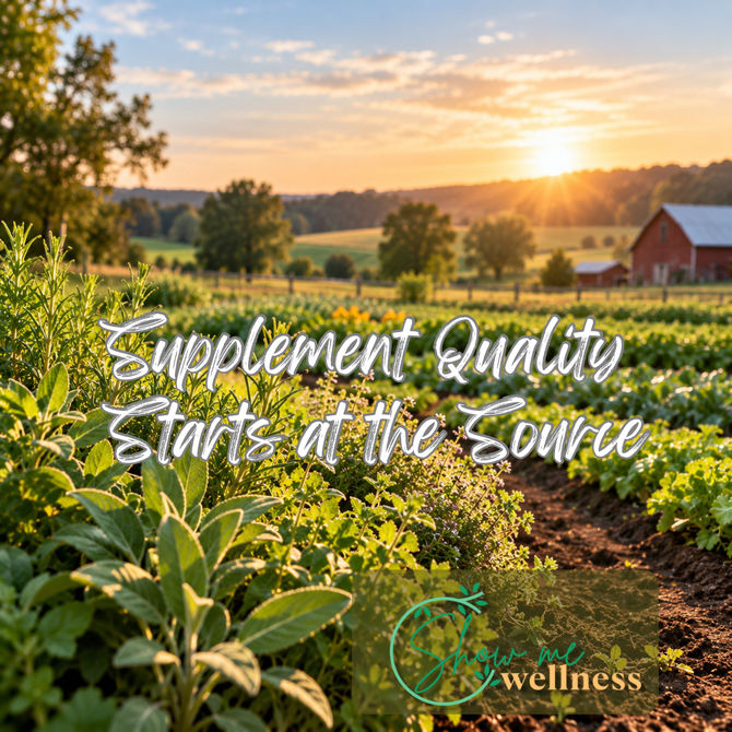 Supplement Quality Starts at the Source