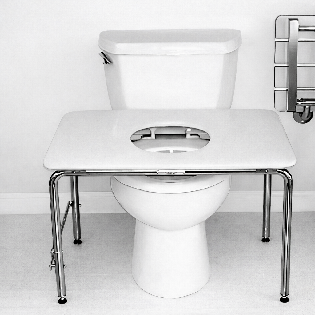 Toilet Transfer Bench 443 White