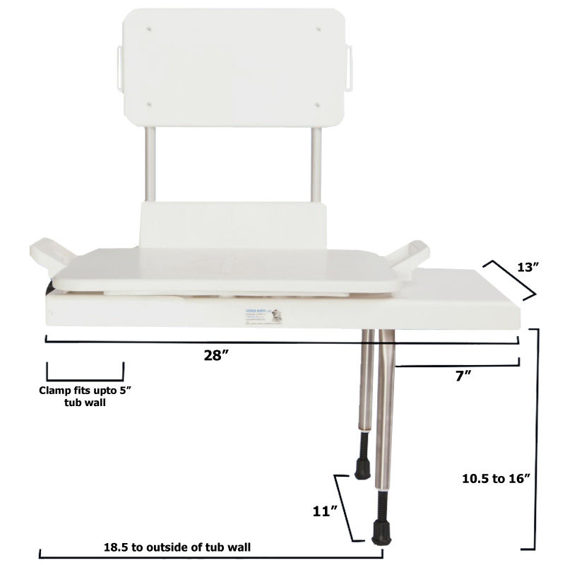 Thumbnail: Versa Bath Seat ADA Portable Tub Transfer Seat