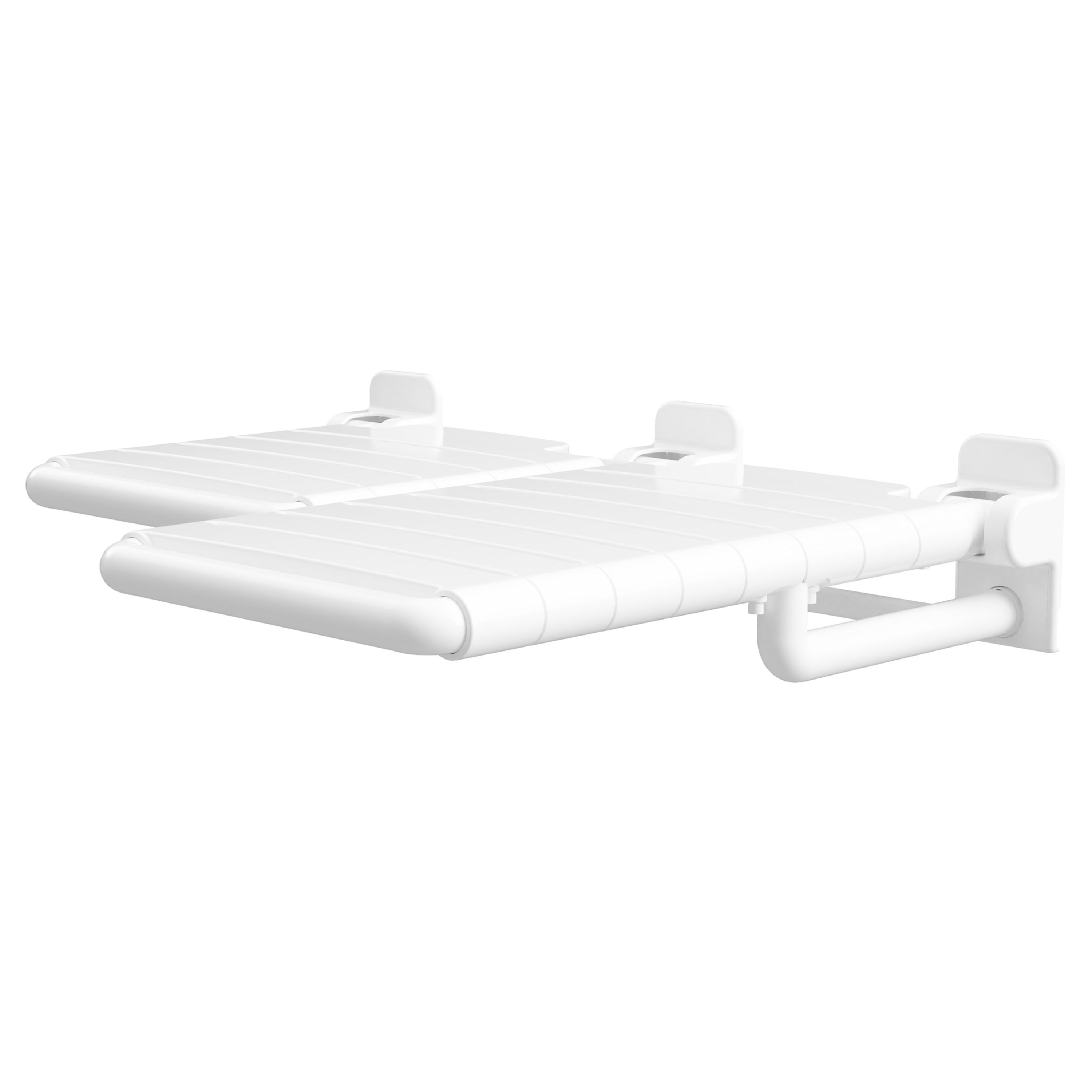 Reversable L Shaped Cantilevered Shower Seats