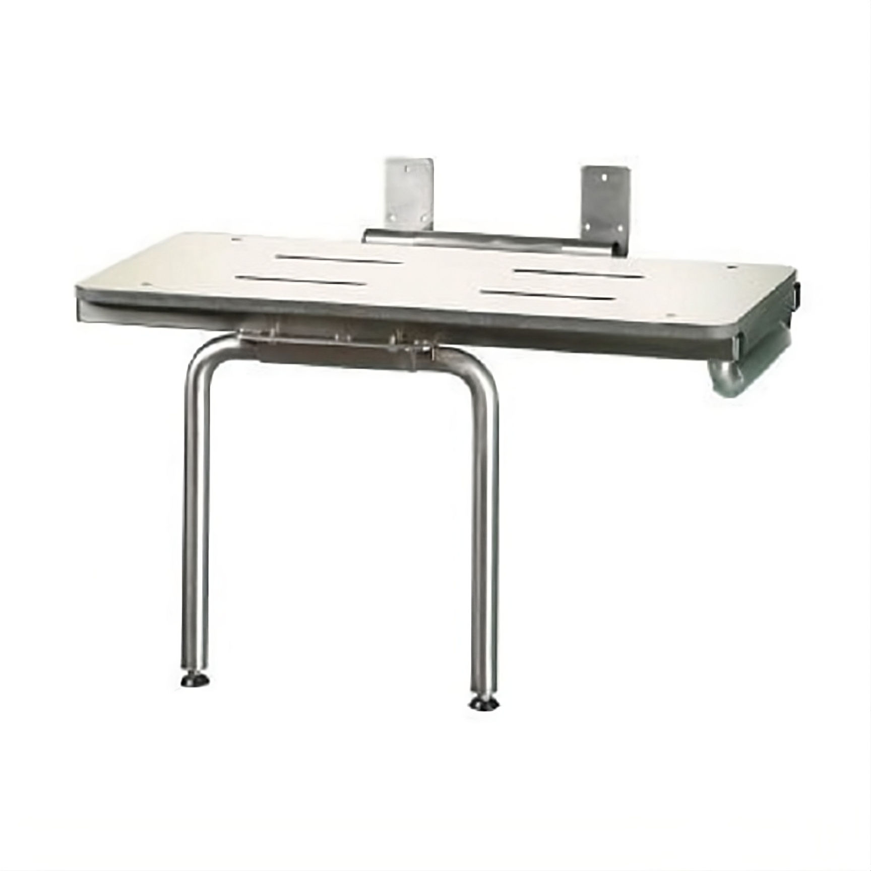 Rear Mount Fold Down Tub Seats (Right-hand) Phenolic White