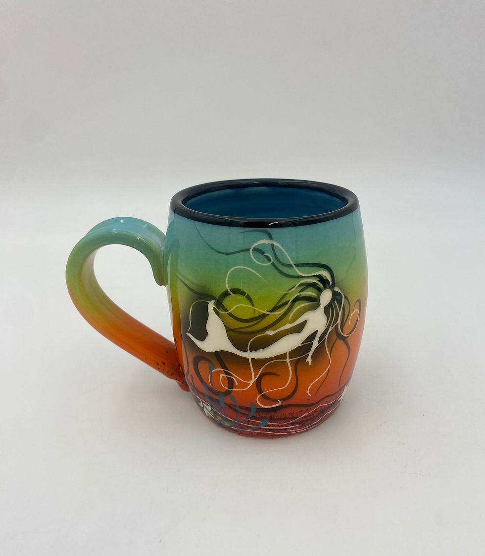 Thumbnail: Mermaid Barrel Mug