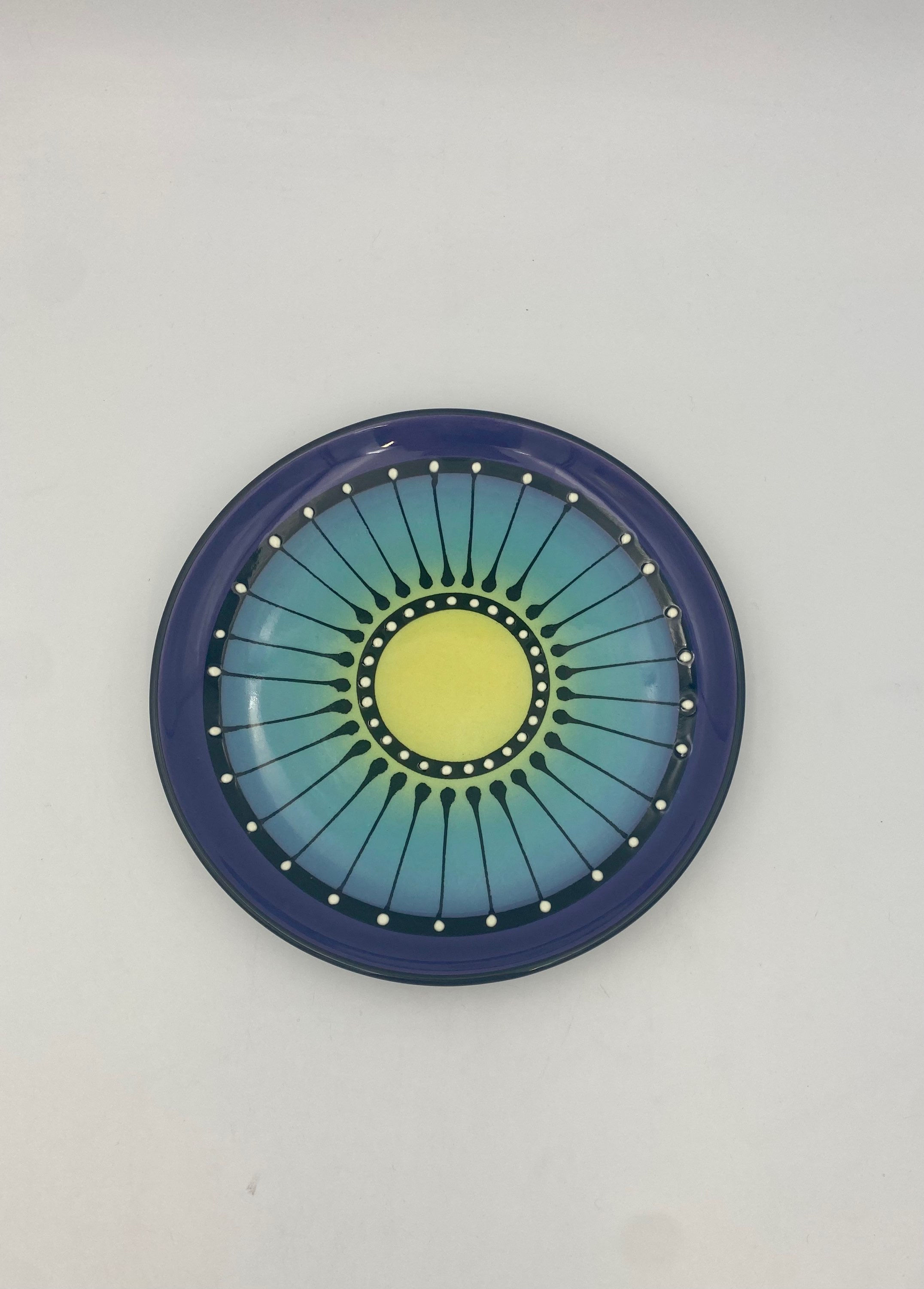 8” Black Stripe Plate Style #5