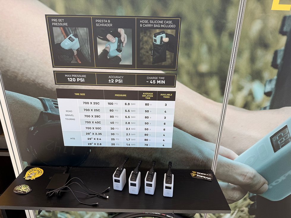 Topeak E-Booster Mini-Pump Sea Otter 2025