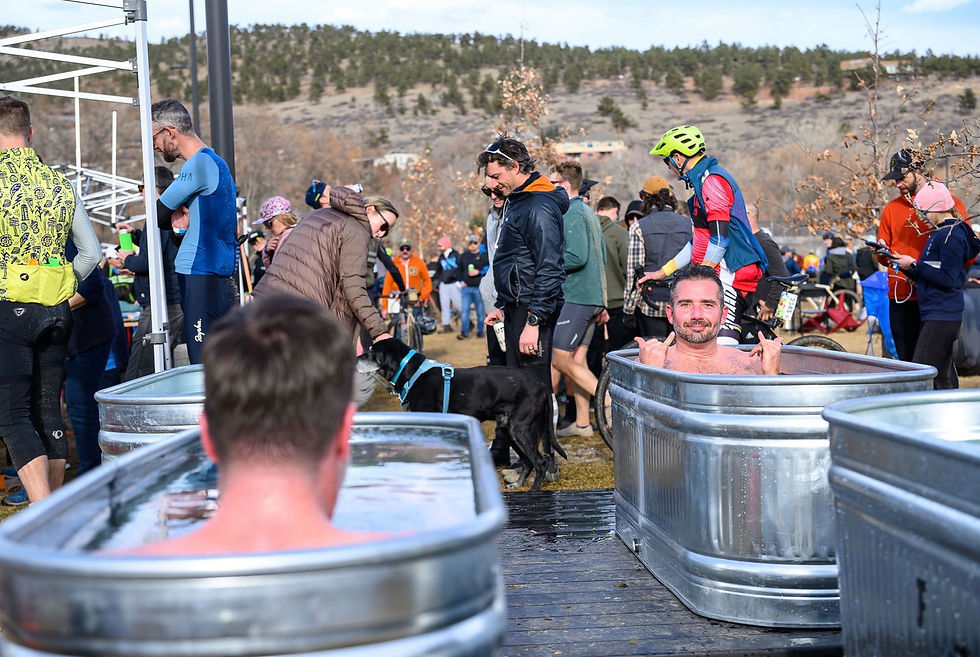 Old Man Winter Race Post Race Bath - A. Rydland
