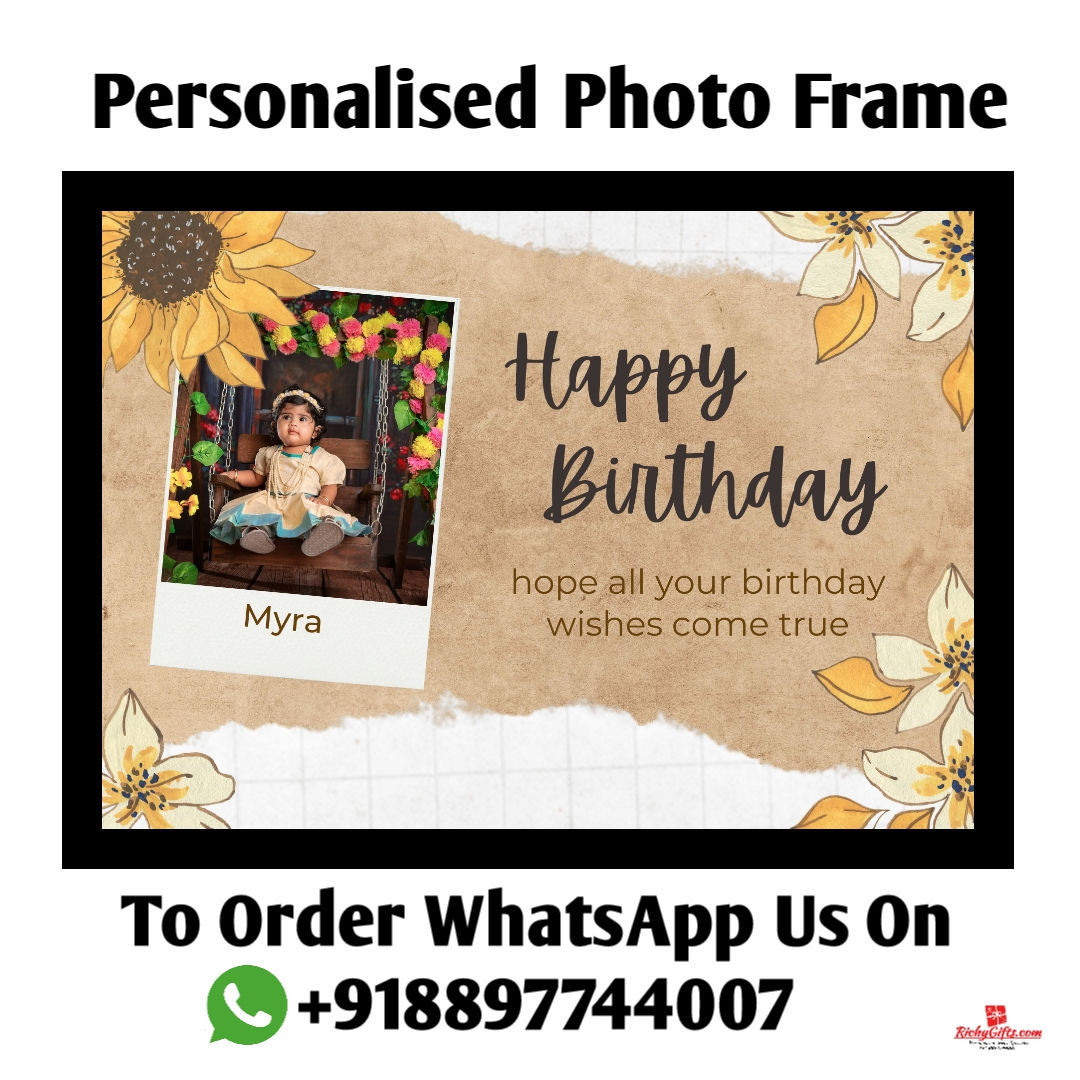 Personalised Photo Frame
