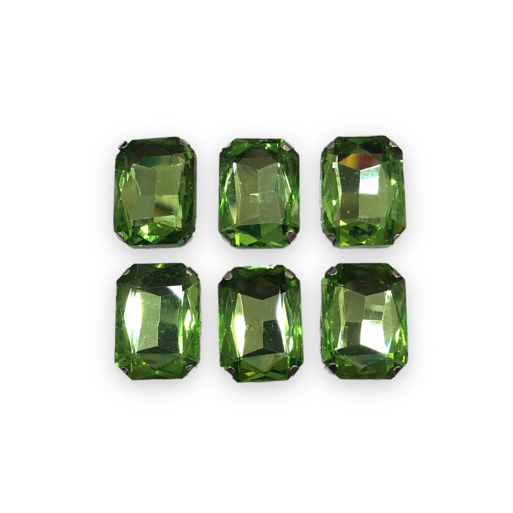 Peridot Rectangle Crystal
