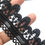 Thumbnail: Black Guipure Border Lace 5cm Wide for DIY Crafts Sewing Dress & Decoration