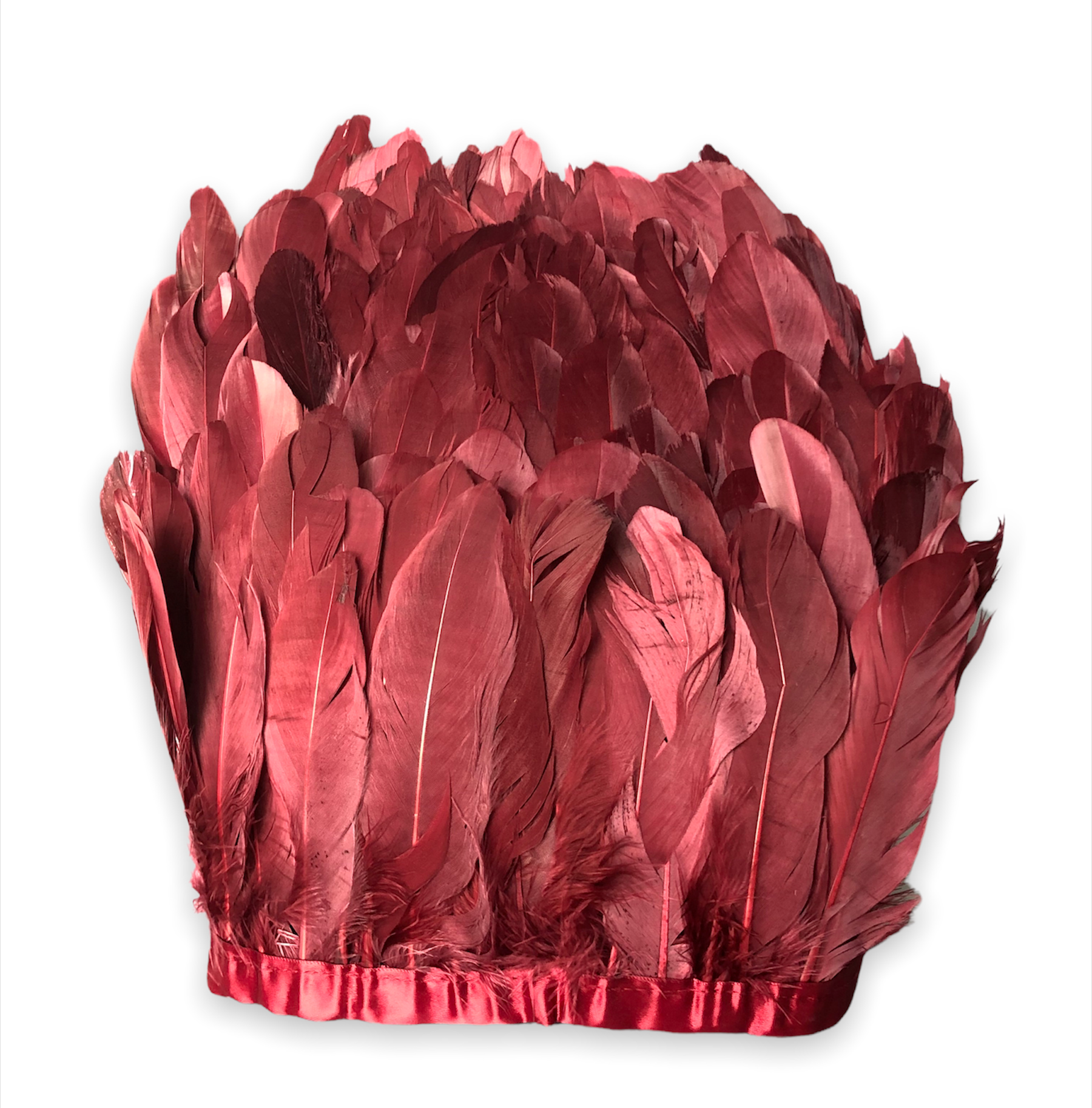 Maroon Turkey Feather