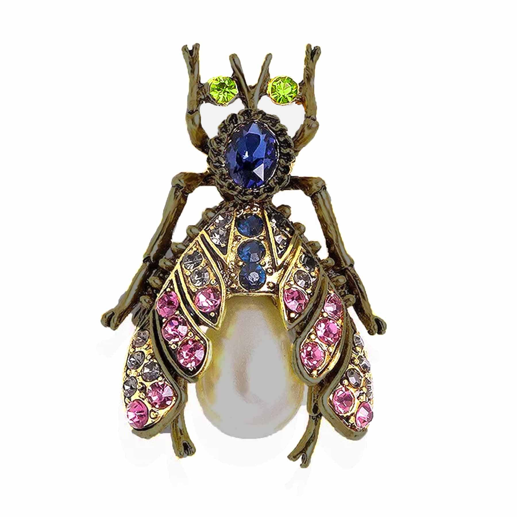 rhinestone brooch pin