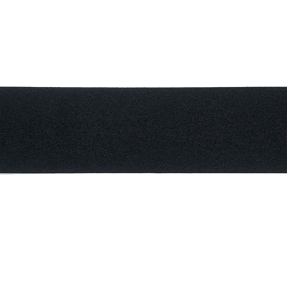 Thumbnail: Black Elastic 4cm wide