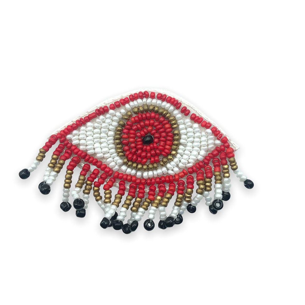 Eye Shaped Embroidery