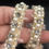 Thumbnail: Beautiful Rhinestone With Pearls Design 1cm Wide Trim Border Lace for DIY Crafts