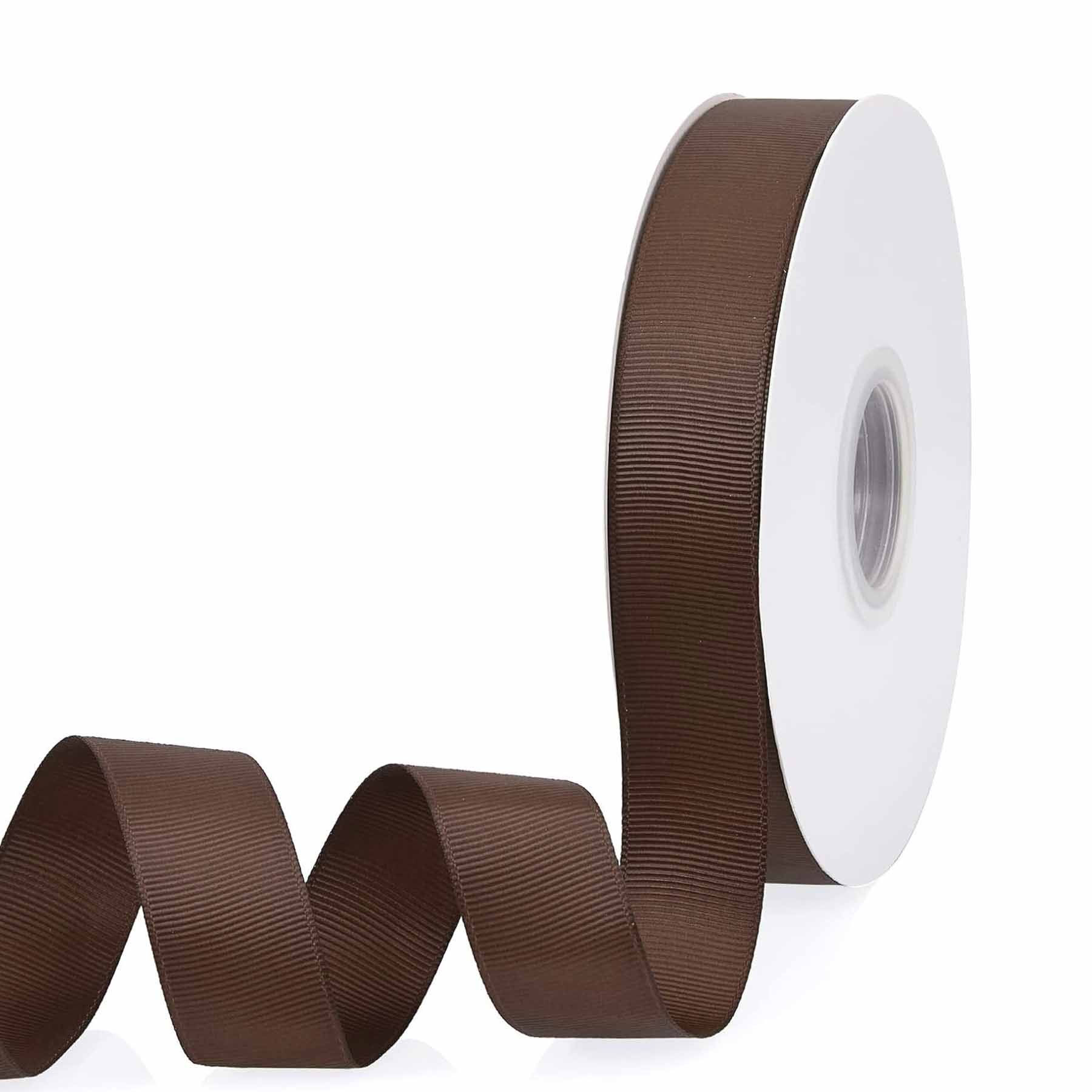 Brown Color Grosgrain ribbon