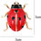 Thumbnail: Ladybug brooch pin